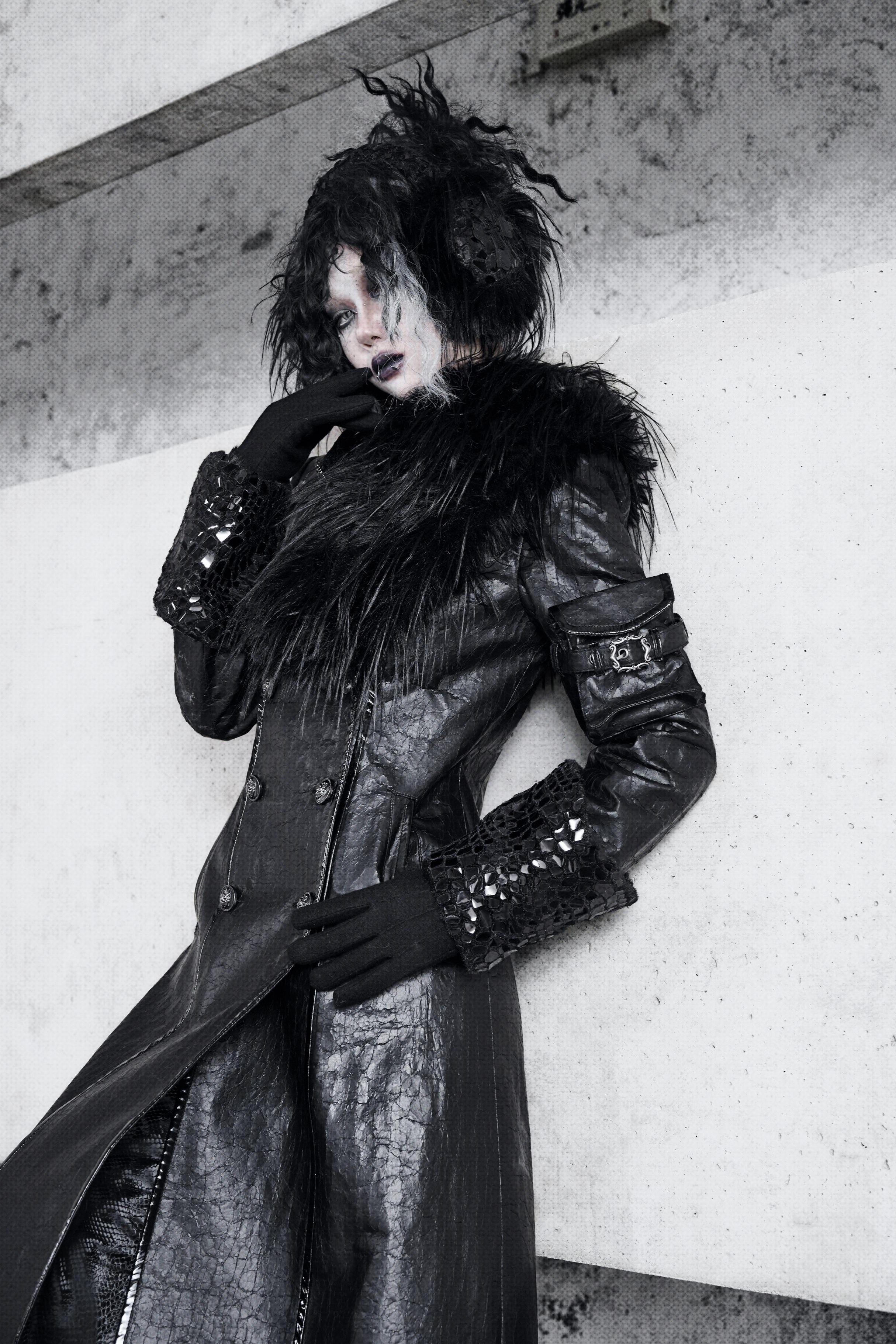 予約商品】ゴシックショールファーマフラー – Belchic