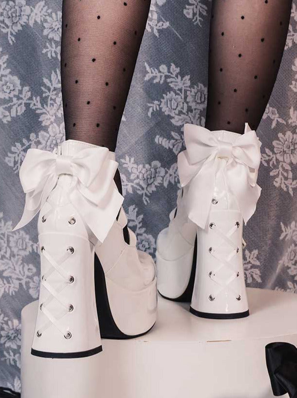 [预购截止日期 4 月 10 日] 芭比娃娃派对三团绵羊泡芙原创洛丽塔领带甜酷宝贝蝴蝶结