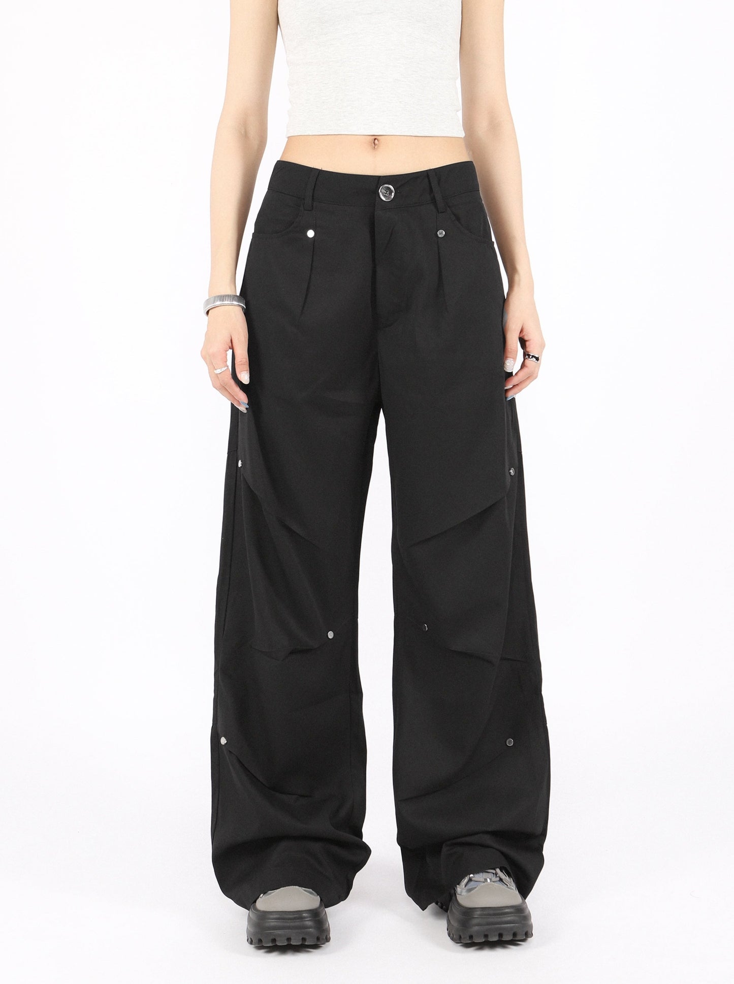 Unisex Wide Casual Pants