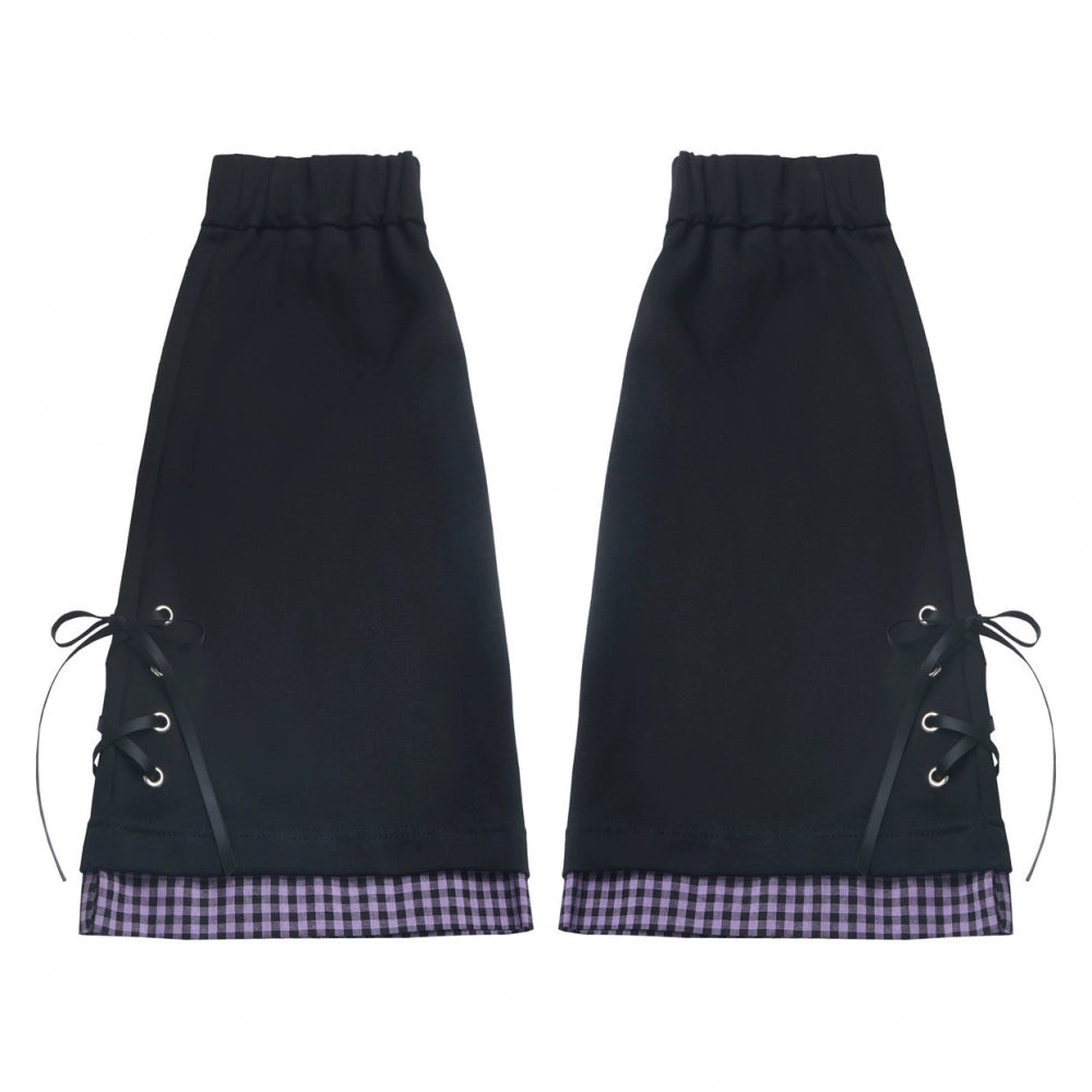 Academy Purple Hooded Sweatshirt + Top + Skirt + Pants + Leg Covers