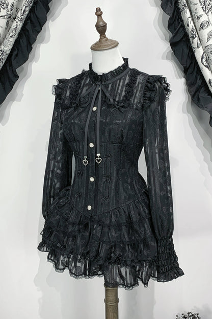 レースドレス+インナーパンツ