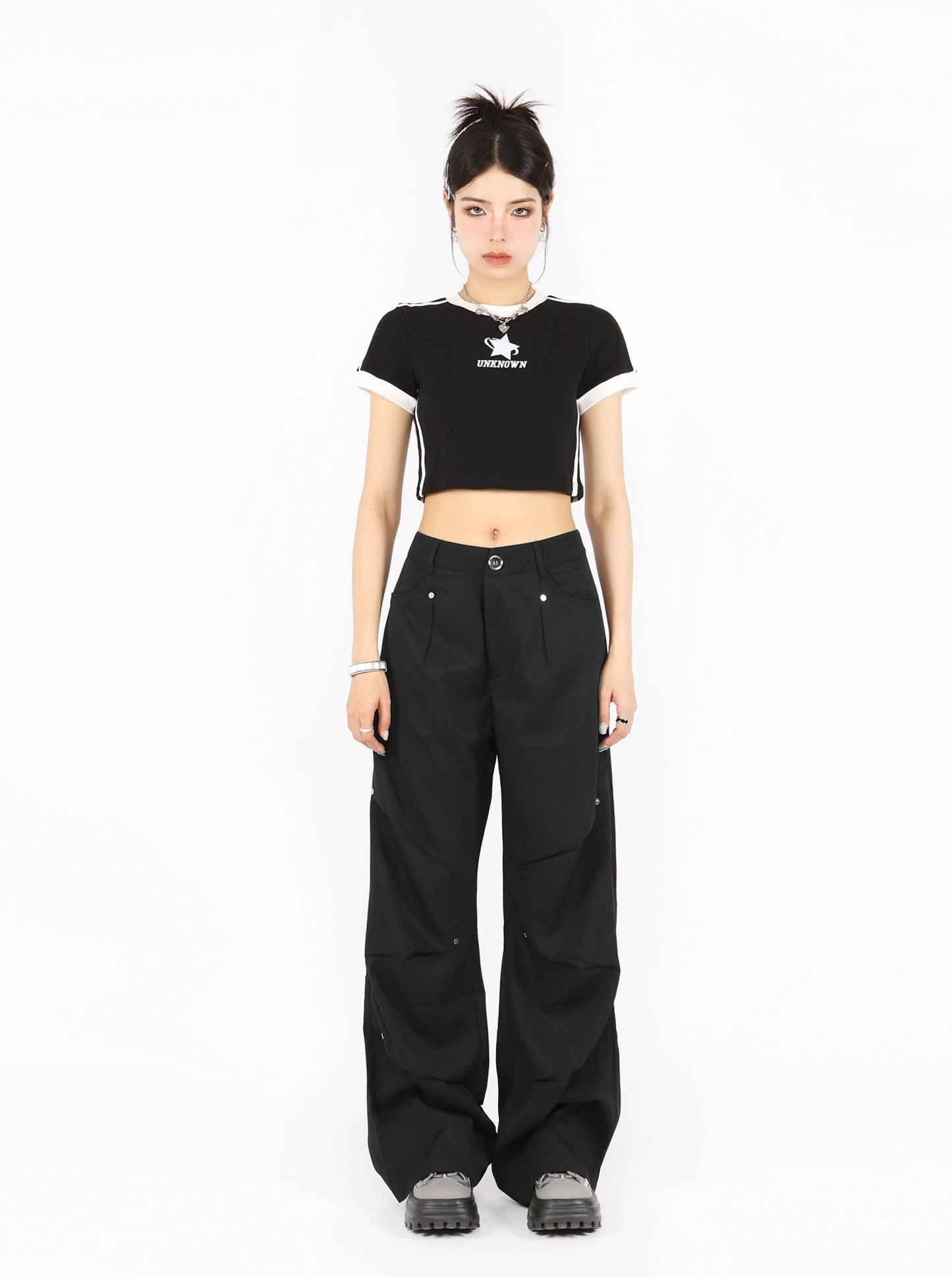 Unisex Wide Casual Pants