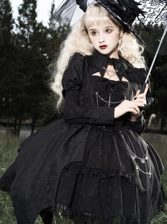 Dark Gothic Vampire Lolita Dress