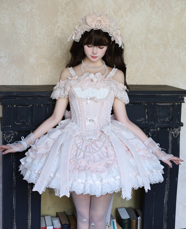 [Order Deadline: October 3] Pearl Rose Ballet Style Pure Elegant Dress