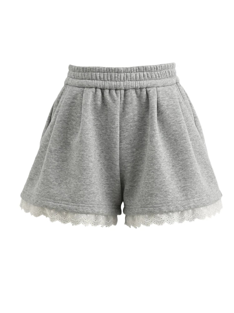 スイートレースカジュアルショートパンツ
