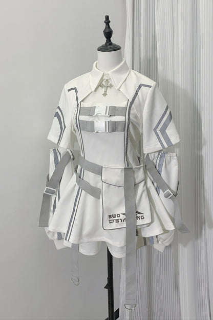 Cyber Punk Reflective Suit