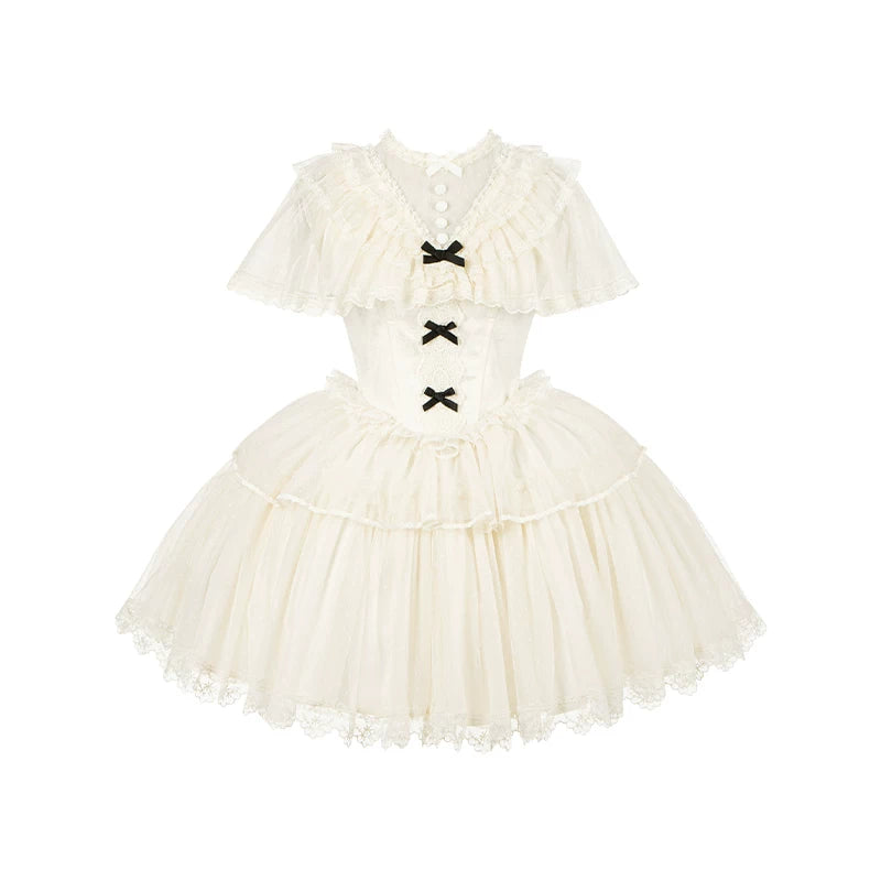 [Pre-Order] White Princess Dress + Accessories