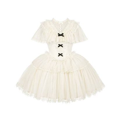 [Pre-Order] White Princess Dress + Accessories