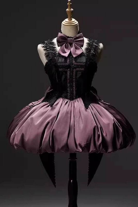 Magical Cat Dark Cute Little Witch Lolita Dress