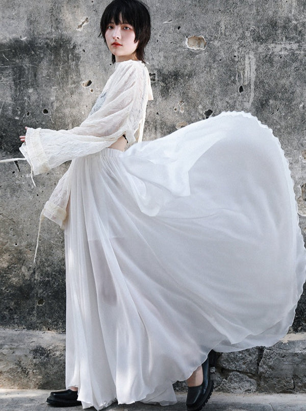 Dark Fairy Chiffon Skirt