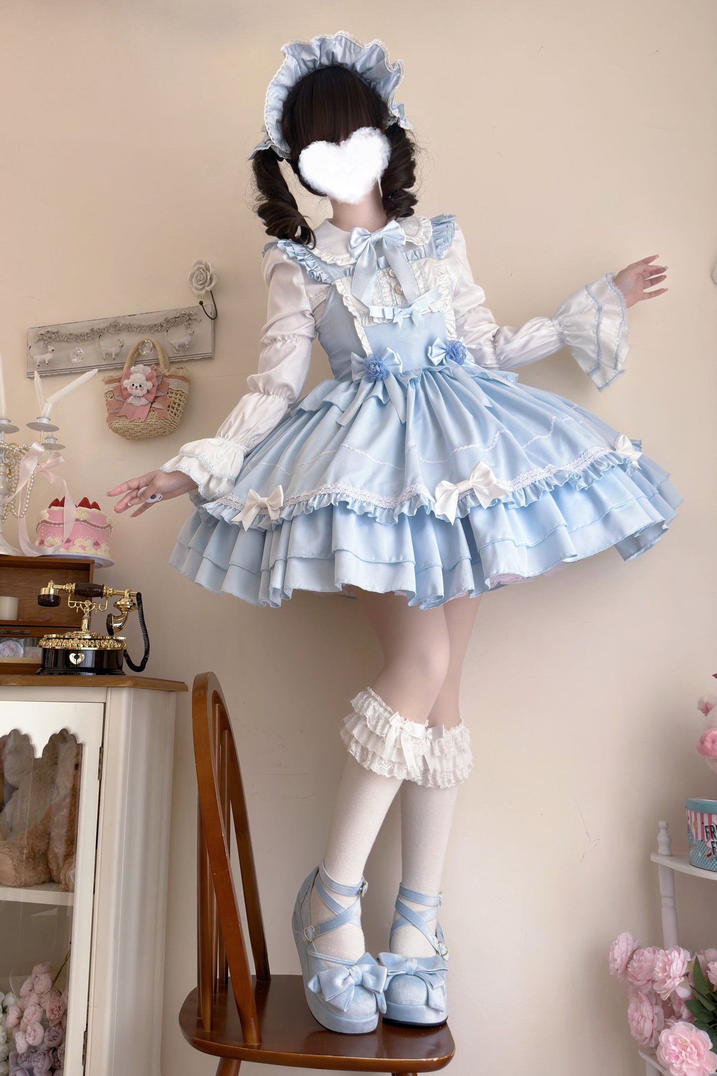 Paper Shell Cake Lolita Dress