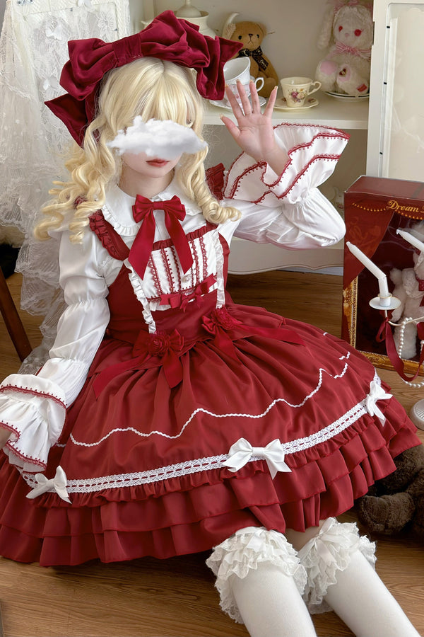 Paper Shell Cake Lolita Dress