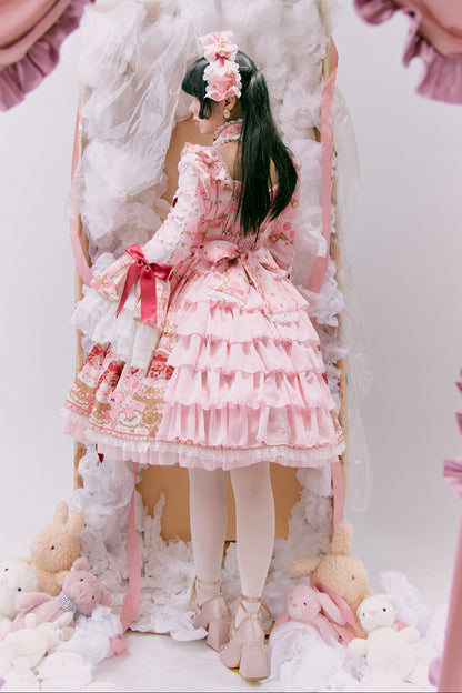 [Pre-order Deadline: April 26] Retro Romance Sweet Lolita Ribbon Cake Print Series Accessories