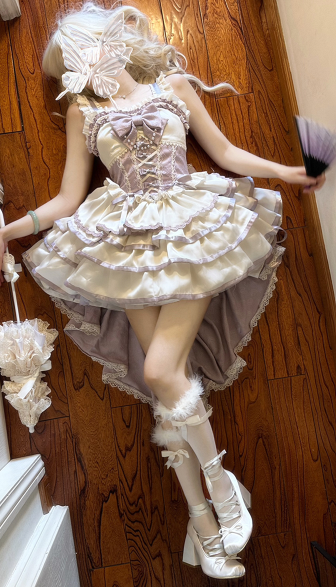 [Reservation Deadline: March 29] Sweetheart Mousse Lolita Bustier Dress