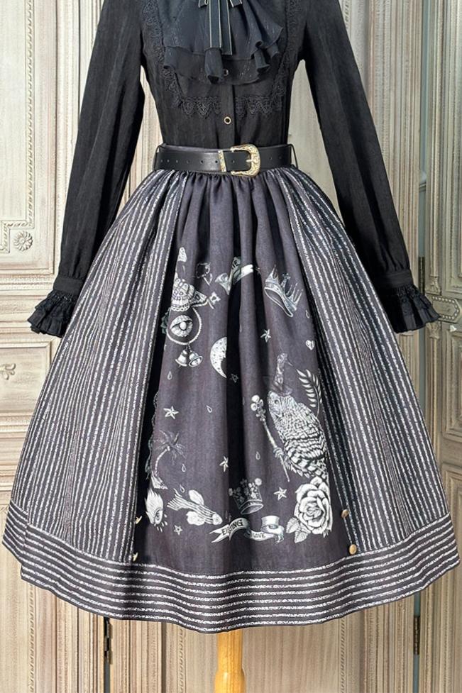 [November 4 reservation deadline] Magic Messenger Daily Elegant College Style Skirt