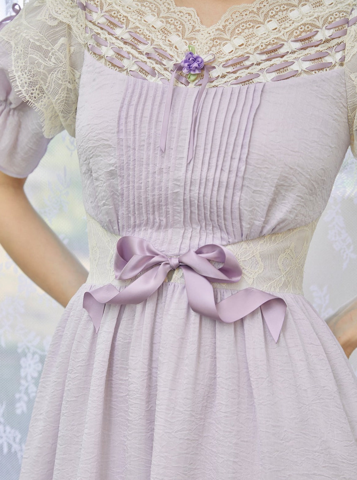 Purple Frill Princess Dress