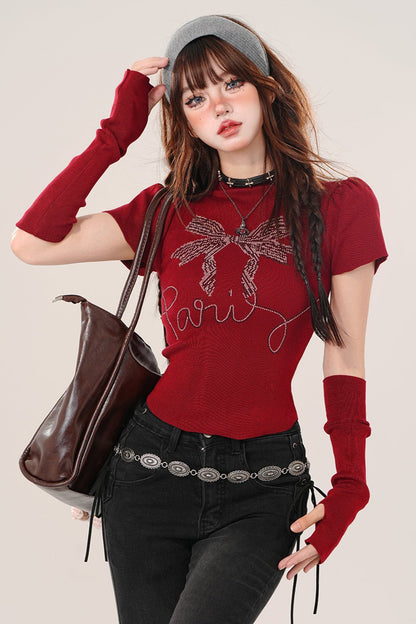 Sweet Bave Slong Sleeve Base T -shirt