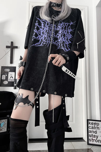 Subculture Dark Circle Spider Tops