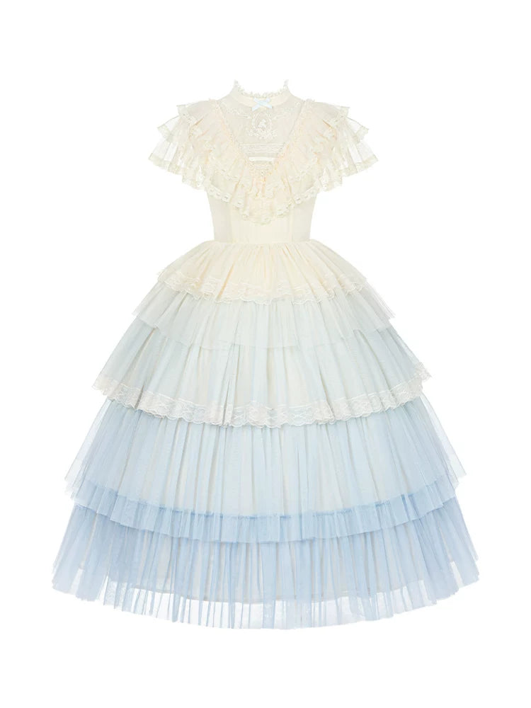 Sweet Gradient Princess Dress + Accessories