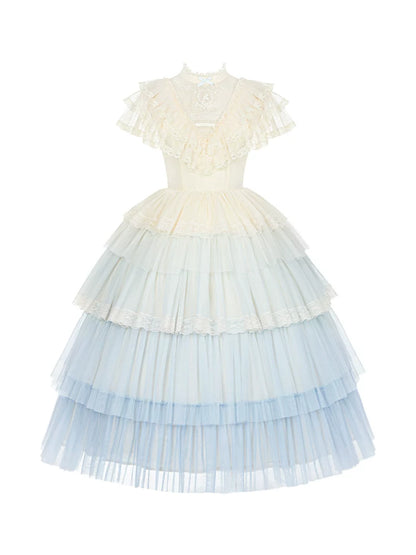 Sweet Gradient Princess Dress + Accessories