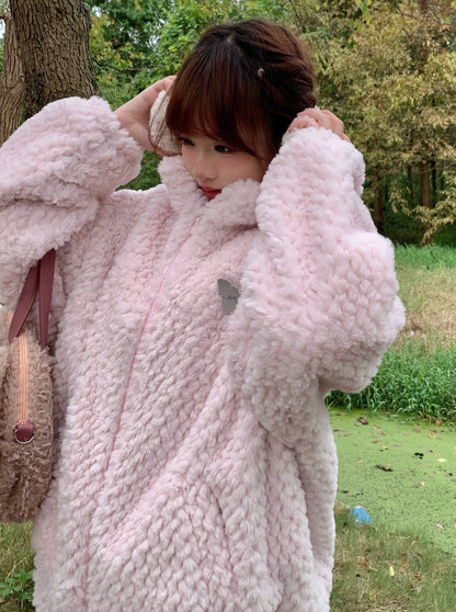 Butterfly Dream Sweet Boa Coat