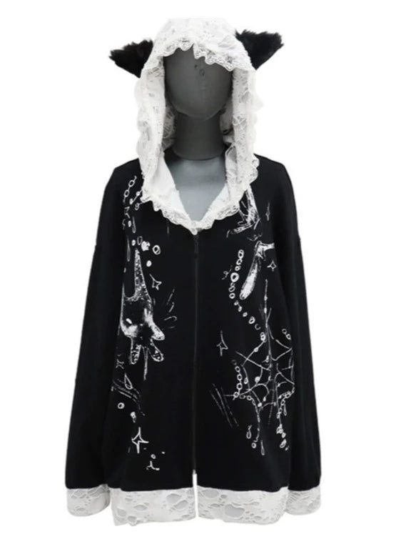 キャットステップラグドールスウェットジャケット