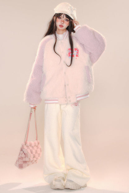 プラスフリースルーズコットンパンツ