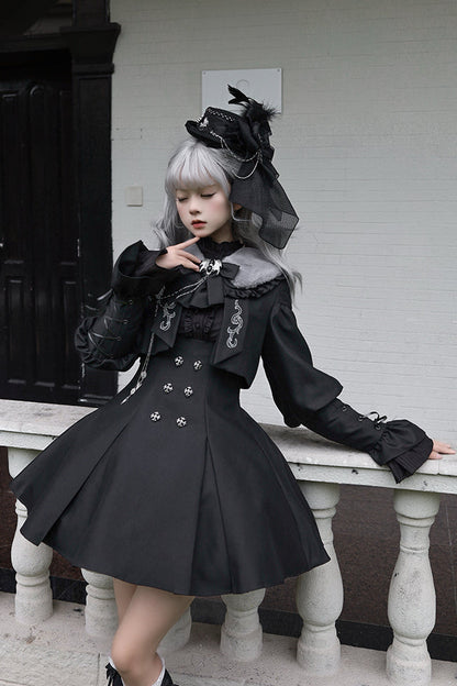 【1月8日予約締切】ダークナイトバトラーゴシックシリーズラッフルシャツ