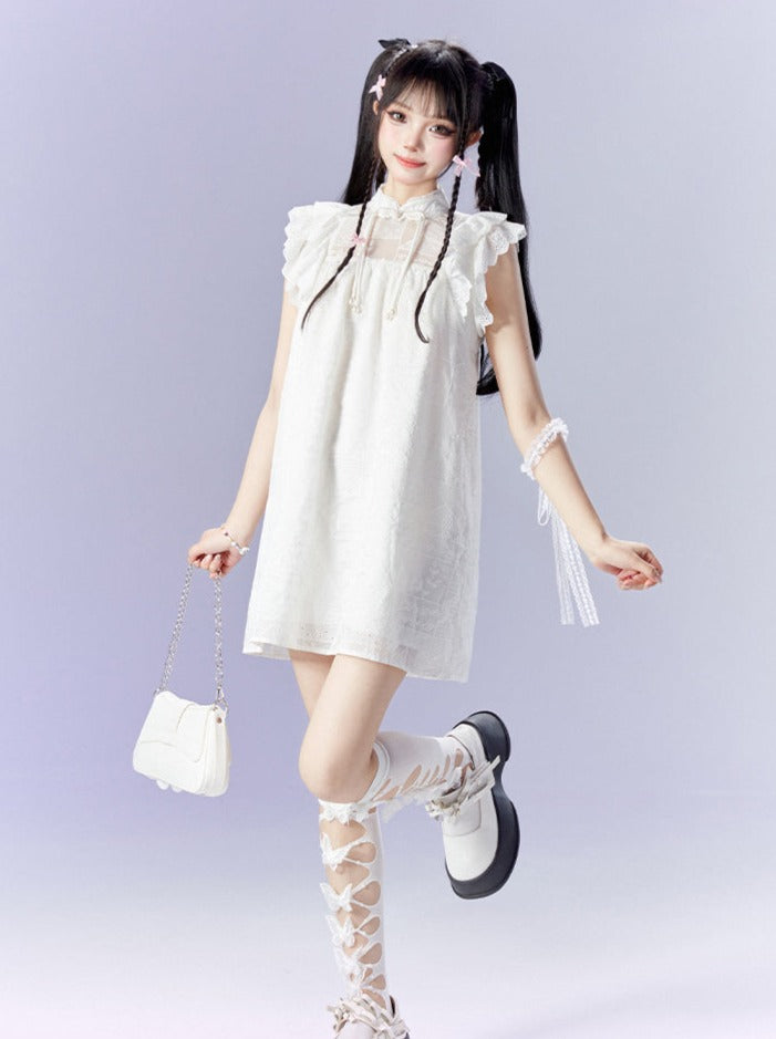 Sweet Cute Girly Short Dress