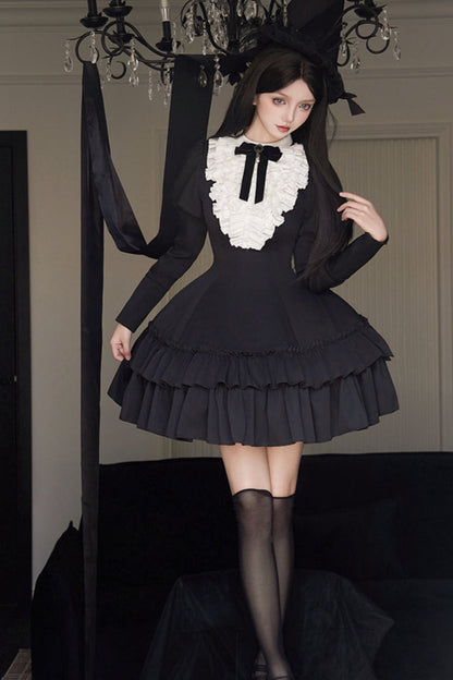 [Reservations] Gothic Doll Ruffle Lolita Little Dress