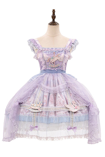 【予約商品】ペガサスガーデンチュールカーテンバードケージサスドレス＋ボンネット