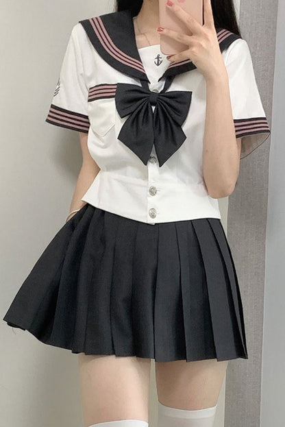 JKシリーズセーラー服+プリーツスカート