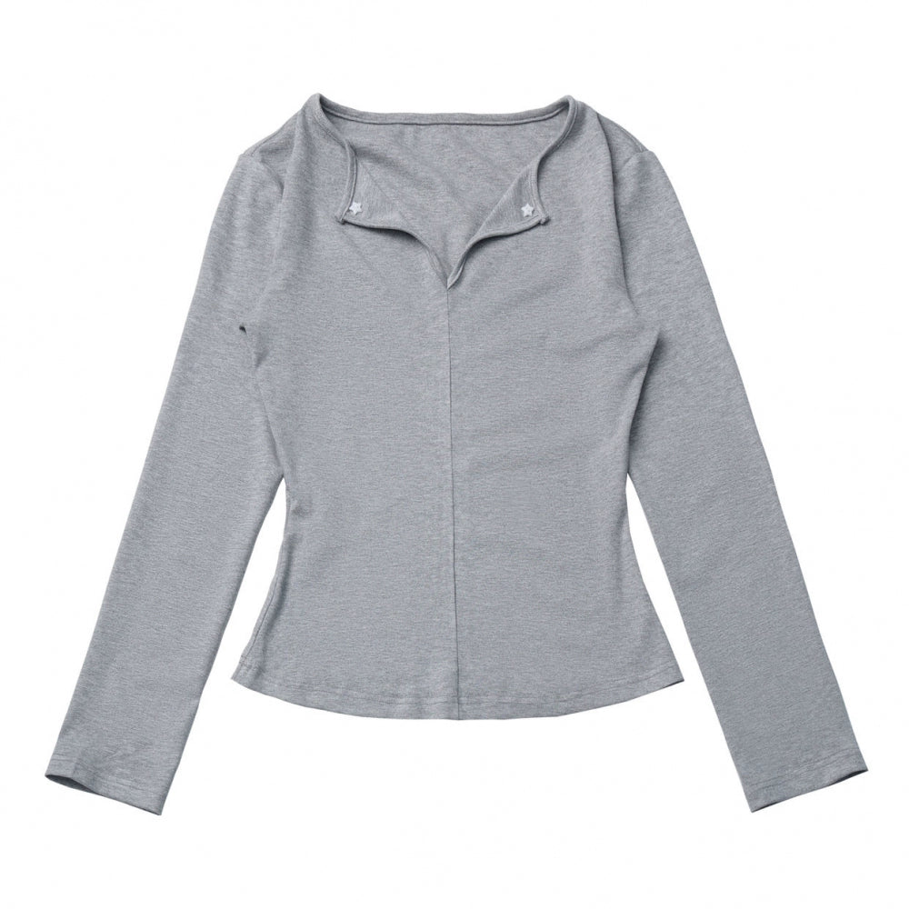 ステッチウエストベーシックトップス