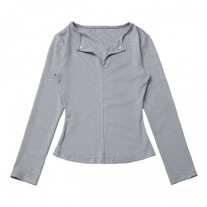 ステッチウエストベーシックトップス