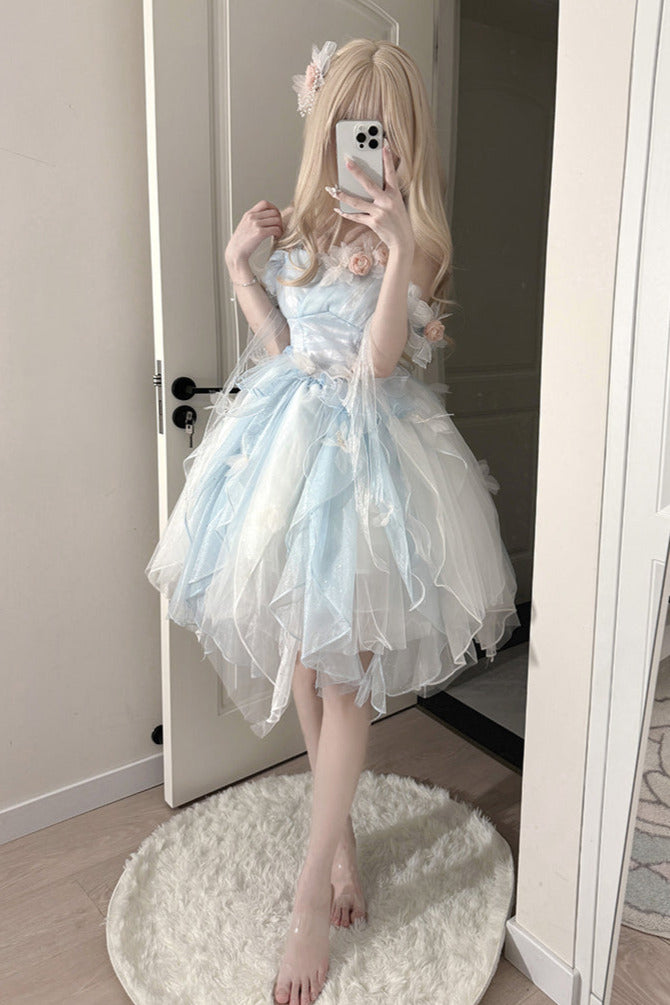 Flower Island Fog Moon Pure Desire Fairy Dress