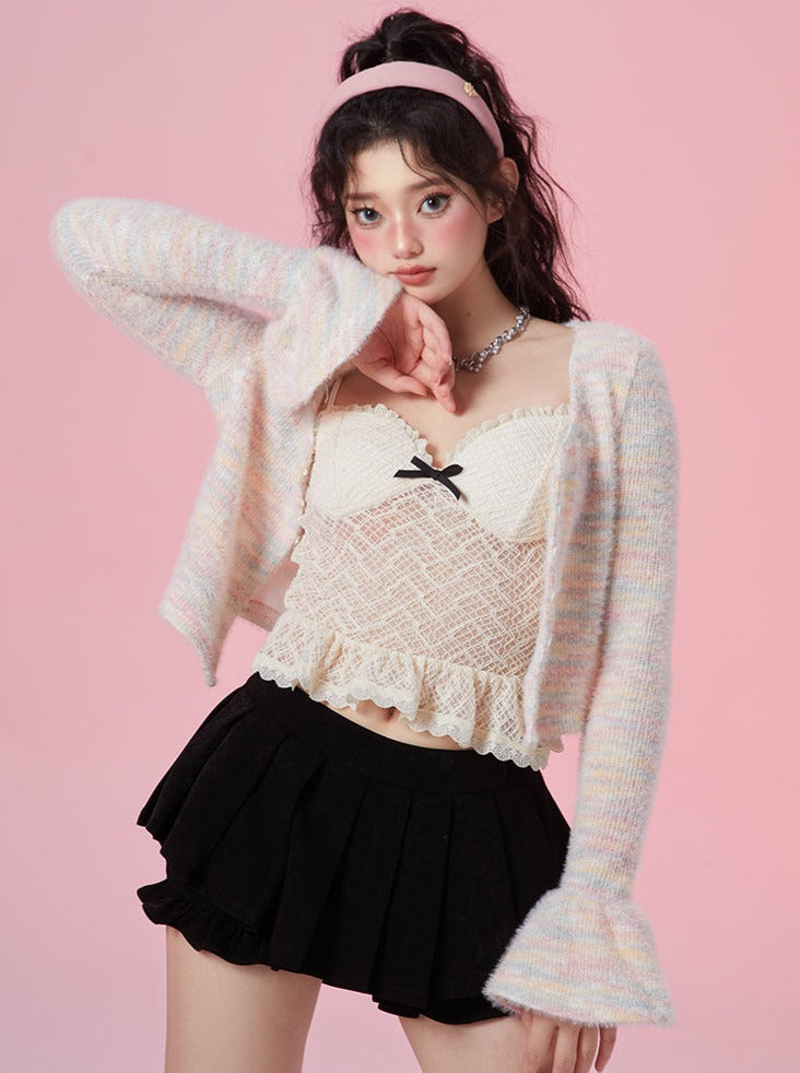 Fantasy Marshmallow Soft Mix Knit