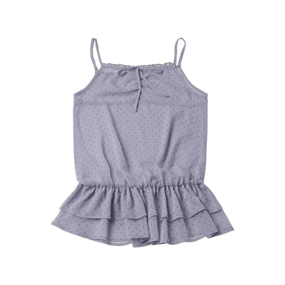 Polka-Dot-Bluse + Stufenrock