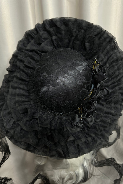Widow Gothic Lolita Hat