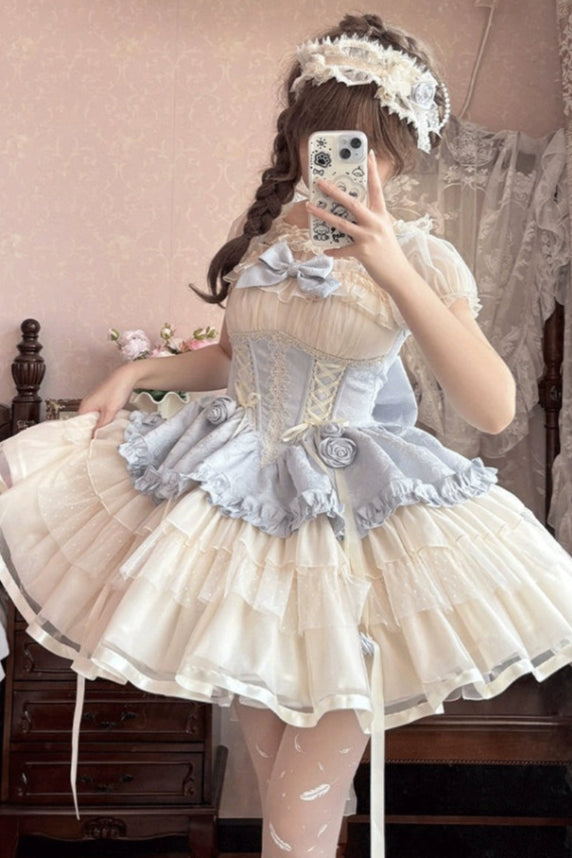 Super Fairy Purple Lolita Cute Dress