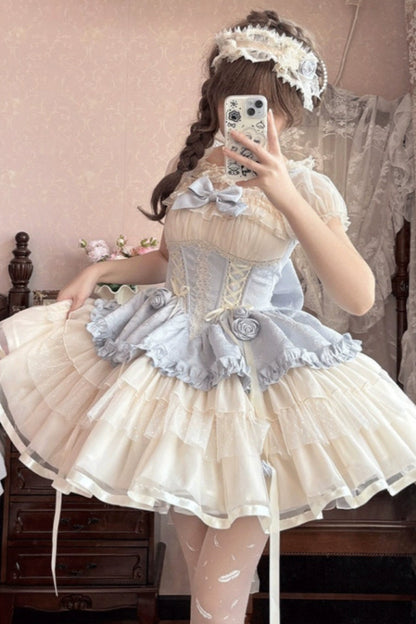 Super Fairy Purple Lolita Cute Dress