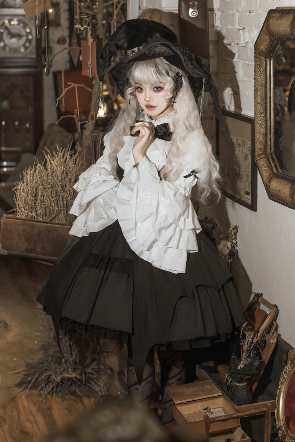 Gothic Lolita Witch Dress Set-Up