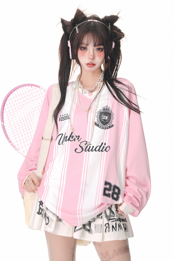 Milk Sweet Stripe Sweatshirt