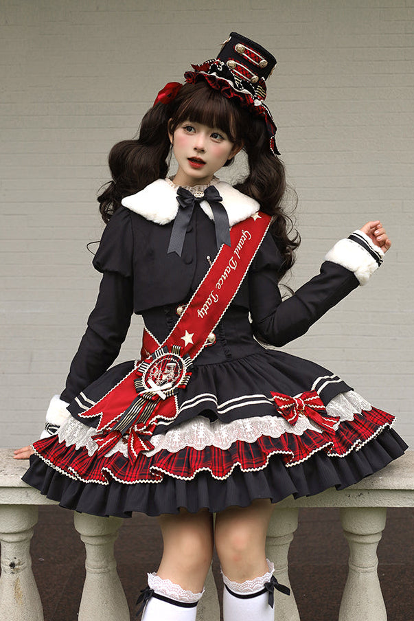 【1月13日予約締切】Honor Guard Ceremonyファーカラー付きショートジャケット