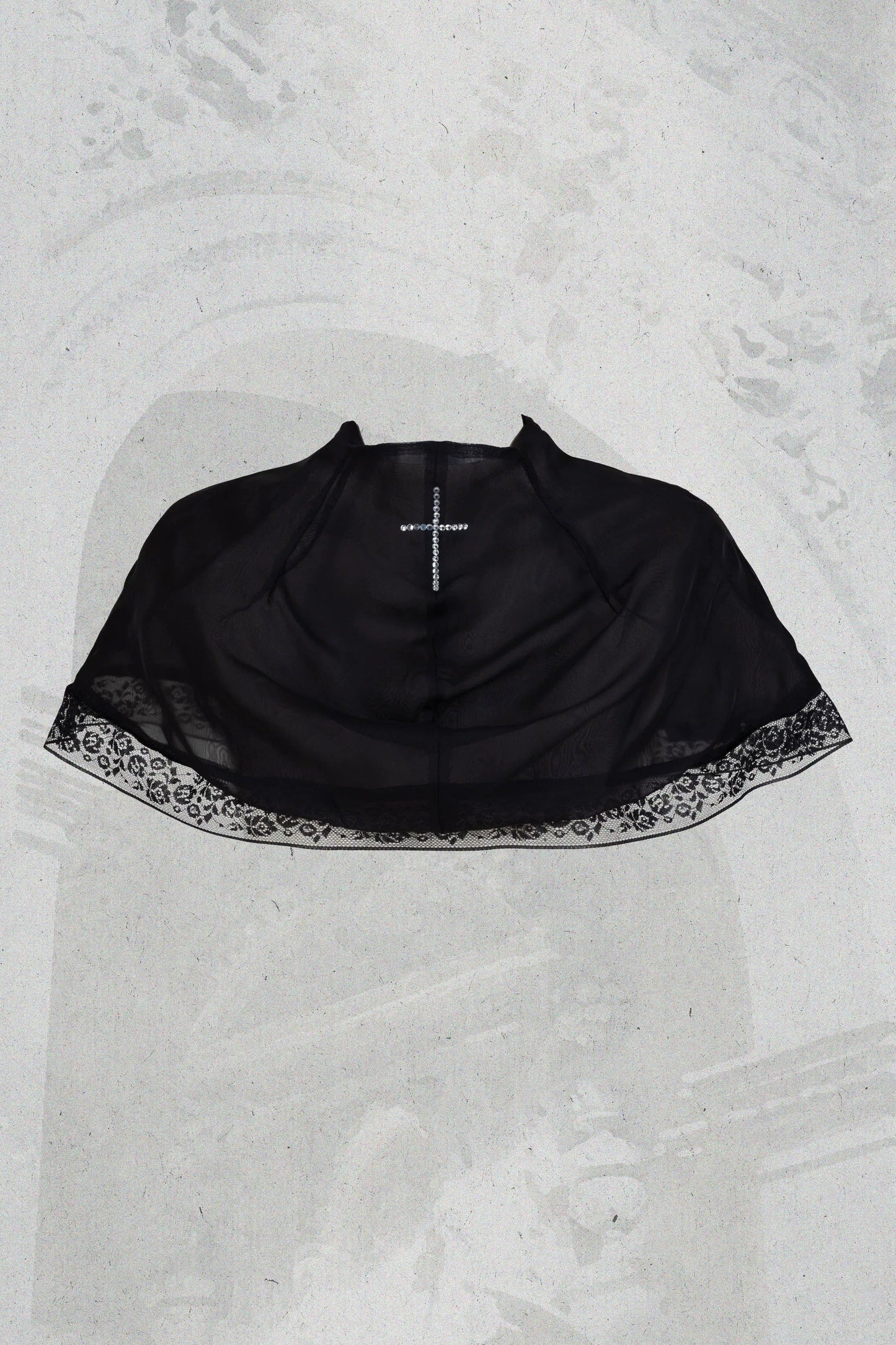 【4月13日预售截止】天使告白哥特洛丽塔十字蕾丝披肩