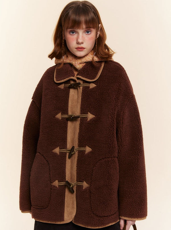 ボアホーンボタンコート