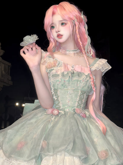 Fairy sweet pure dress set + Fairy tail