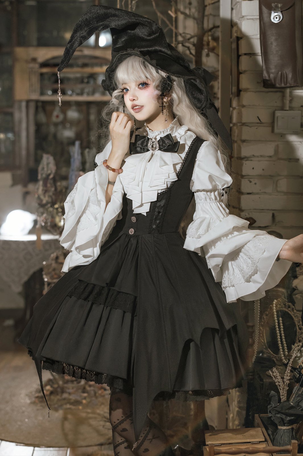 Gothic Lolita Witch Dress Set-Up