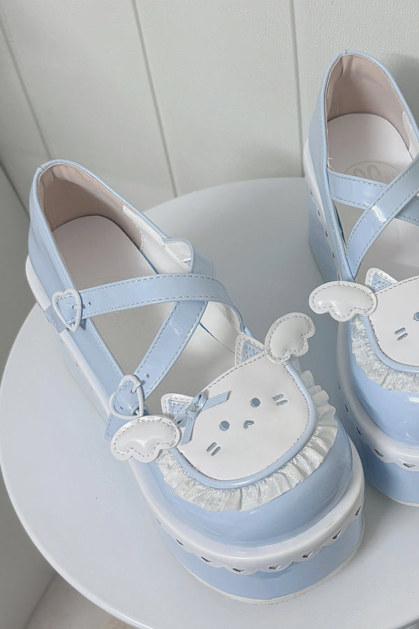 ニャーフレイアニマル厚底シューズ