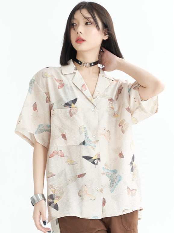 Butterfly Summer Retro Shirt