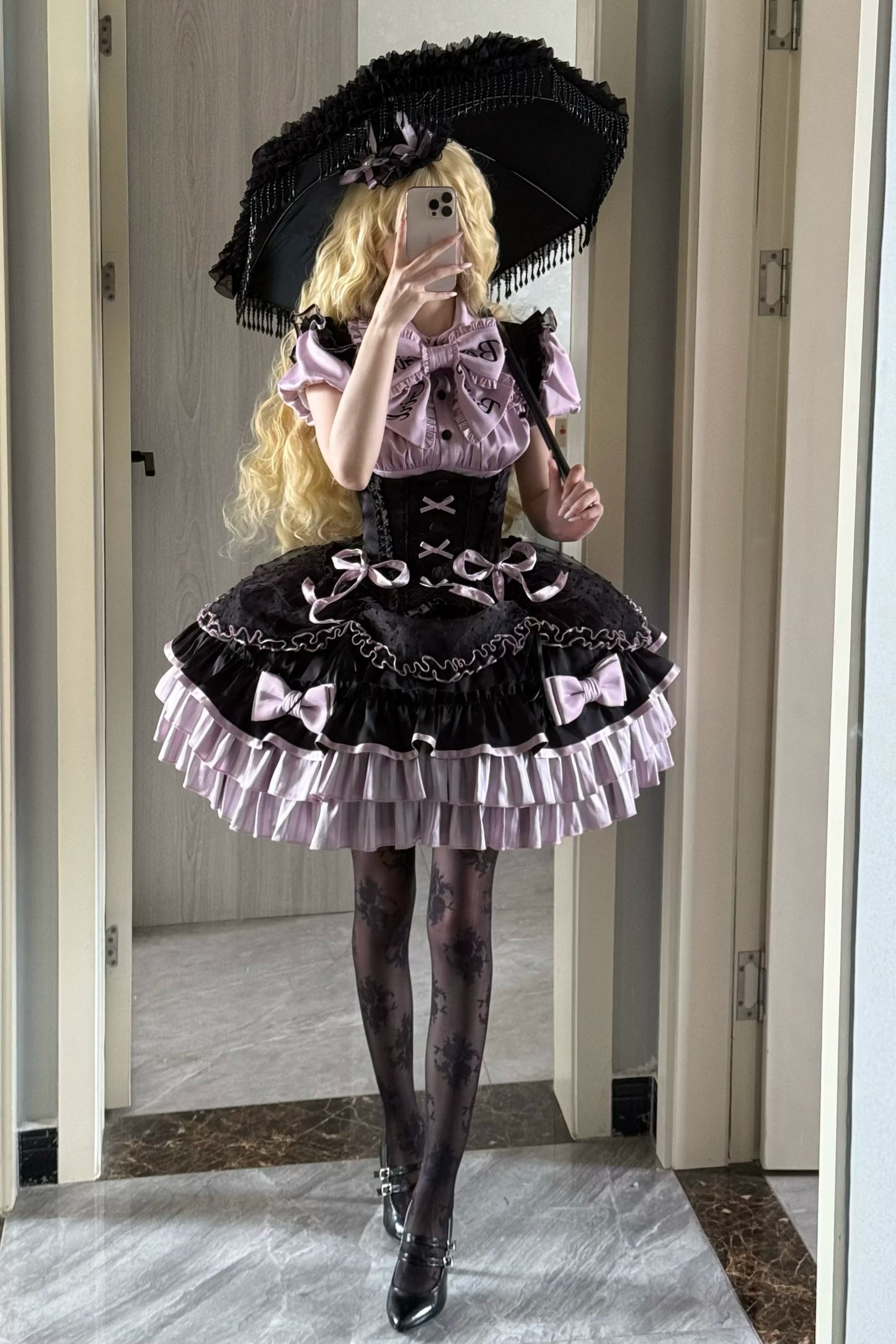 【5月12日予約締切】ブラックパープルロリータアイドルシリーズアクセサリー